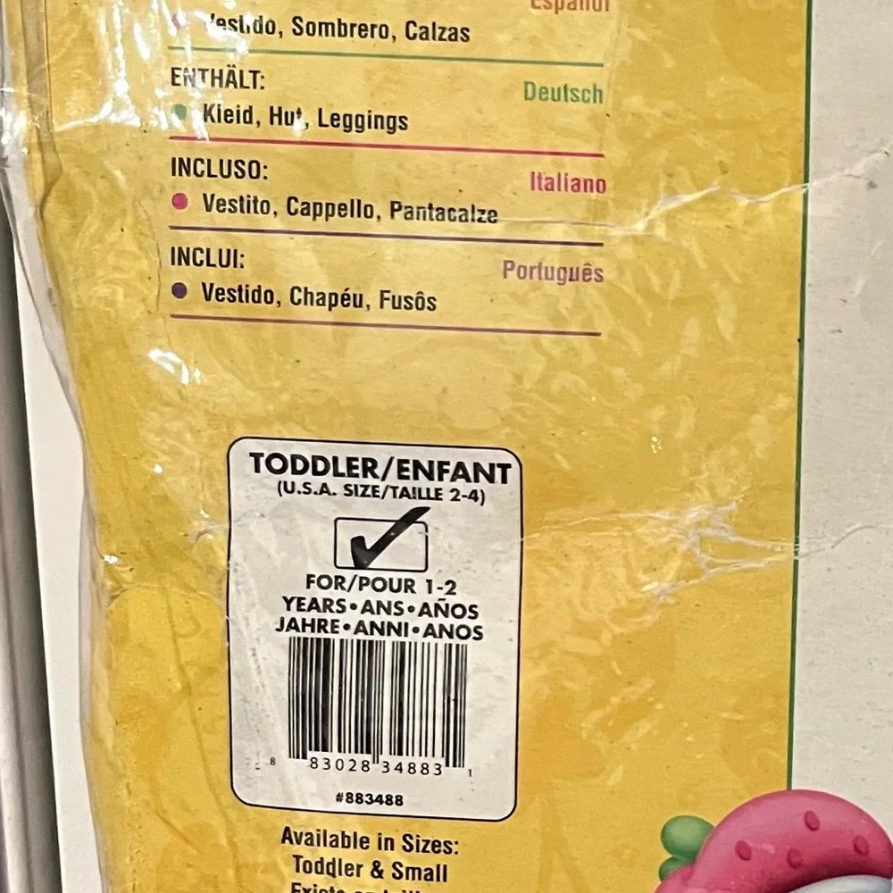 Strawberry‎ shortcake Costume for toddlers